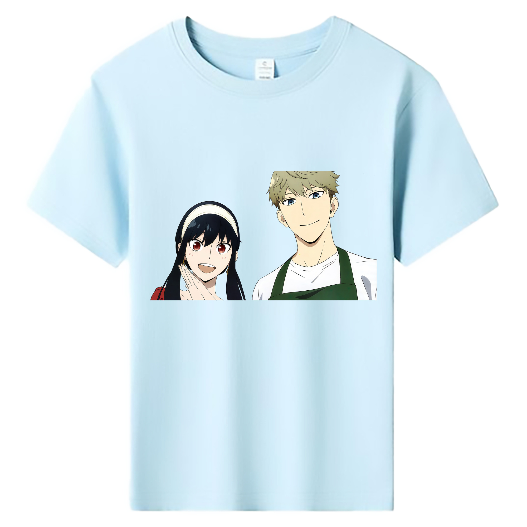 （画像用） SPY×FAMILY间谍家家酒 綿100％キッズTシャツ（フロントプリント）